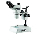 Champ large 6.7-45x microscope 3D trinoculaire à l'enthésion 3D
